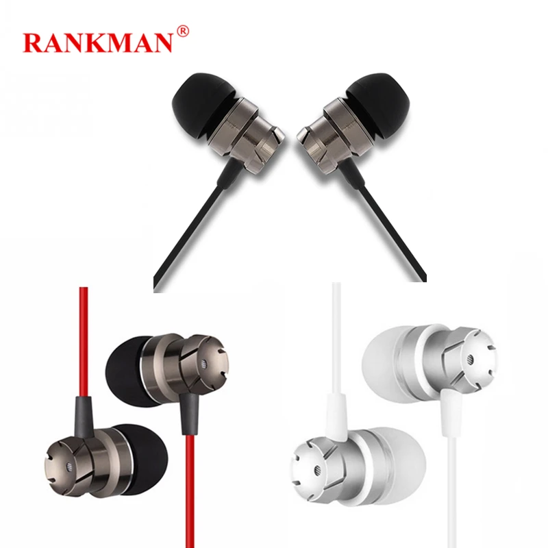 Rankman 5pcs/bag Stereo 3.5mm Plug Earphones Bass Sport Running Noise Reduction Earbuds With Mic for Phones MP3/MP4 Player PC
Rankman 5pcs/bag Stereo 3.5mm Plug Earphones Bass Sport Running Noise Reduction Earbuds With Mic for Phones MP3/MP4 Player PC