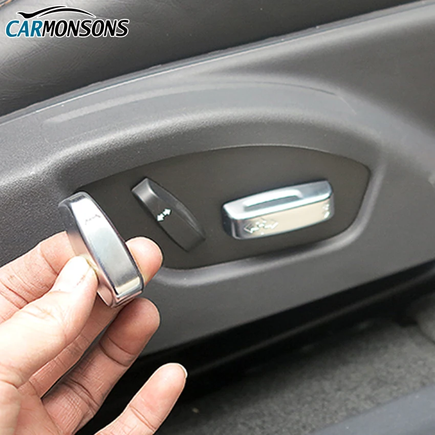 Carmonsons ABS Chrome Seat Adjustment Button Sticker Trim for Volvo XC60 XC70 V40 V60 S40 S60 C30 C70 Accessories Car Styling
Carmonsons ABS Chrome Seat Adjustment Button Sticker Trim for Volvo XC60 XC70 V40 V60 S40 S60 C30 C70 Accessories Car Styling