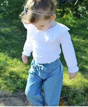 Children's clothing plain kids clothes boys suit child white shirt+pants girls set 1-5T sylvia 579891539776
Children's clothing plain kids clothes boys suit child white shirt+pants girls set 1-5T sylvia 579891539776