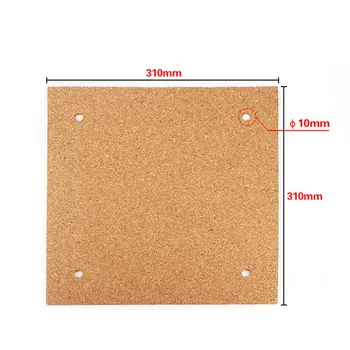 New Cork Sheet Adhesive Insulation Plate Compatible 3D Printer Heated Bed CR-10 Ender-3 DOM668
New Cork Sheet Adhesive Insulation Plate Compatible 3D Printer Heated Bed CR-10 Ender-3 DOM668