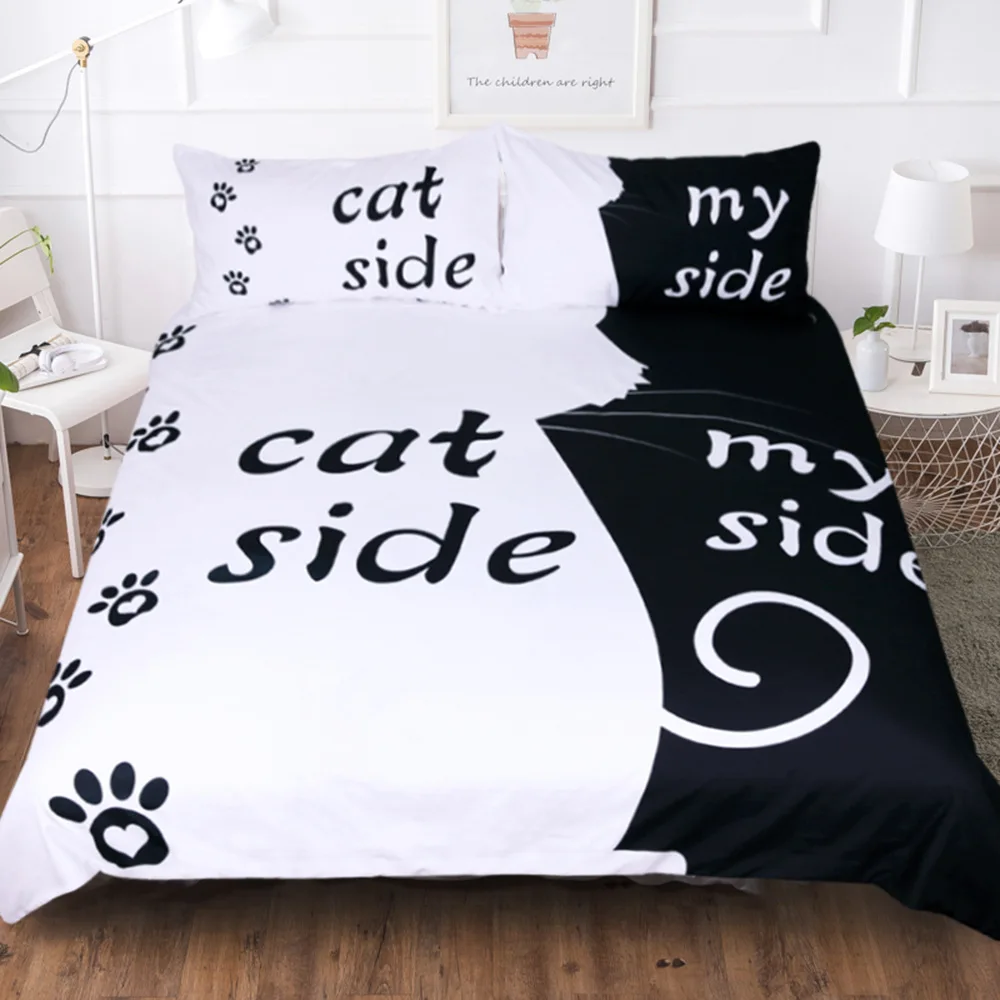 Cat Bedding Set Kids Cartoon Bed Cover Set Watercolor Pet Dog Duvet Cover Animal Colorful Bedclothes 3-Piece
Cat Bedding Set Kids Cartoon Bed Cover Set Watercolor Pet Dog Duvet Cover Animal Colorful Bedclothes 3-Piece