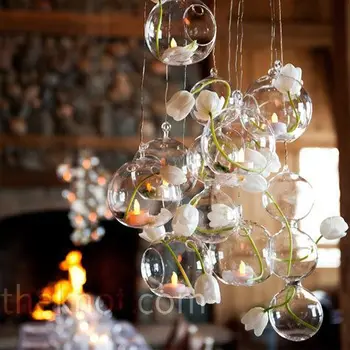 12PCS/Set Brand New Hanging Tealight Holder Glass Candle Holder Globes Terrarium Wedding Party Candlestick Vase Home Hotel Decor
12PCS/Set Brand New Hanging Tealight Holder Glass Candle Holder Globes Terrarium Wedding Party Candlestick Vase Home Hotel Decor