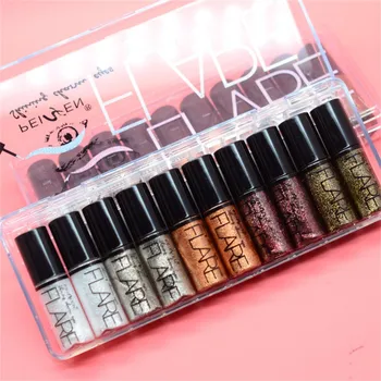 Portable 5 Colors Metallic Shiny Smoky Eyes Eyeshadow Waterproof Glitter Liquid Eyeliner Eyeshadow Palette Makeup F6.5
Portable 5 Colors Metallic Shiny Smoky Eyes Eyeshadow Waterproof Glitter Liquid Eyeliner Eyeshadow Palette Makeup F6.5