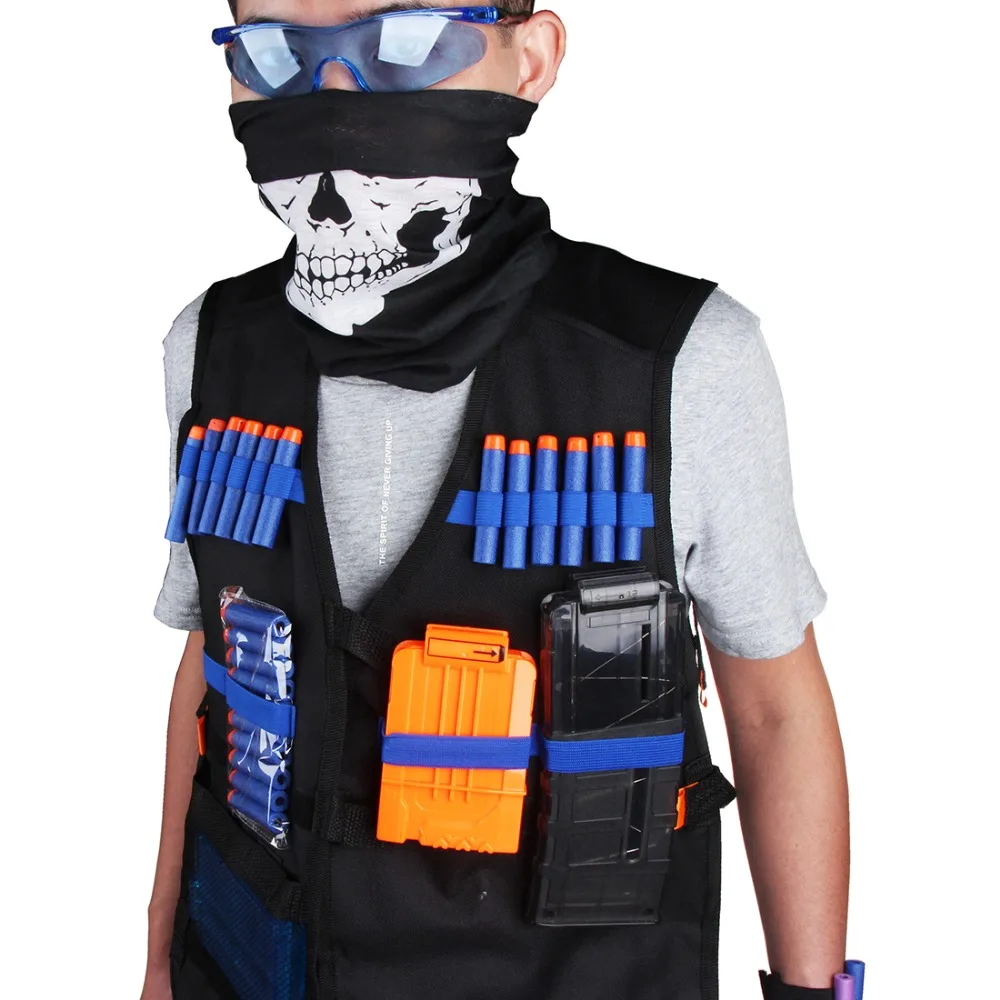 New Military Tactical Equipment Set with Bullets Magazine Goggles Wristband Mask for Nerf/for Airsoft Outdoor Battle Games
New Military Tactical Equipment Set with Bullets Magazine Goggles Wristband Mask for Nerf/for Airsoft Outdoor Battle Games