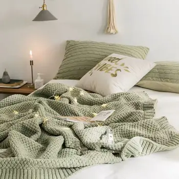 pure Cotton Knitting thick Soft Travel Blankets Solid Color Shawl Weaving blanket Office nap blanket thick Warm bedding quilts
pure Cotton Knitting thick Soft Travel Blankets Solid Color Shawl Weaving blanket Office nap blanket thick Warm bedding quilts