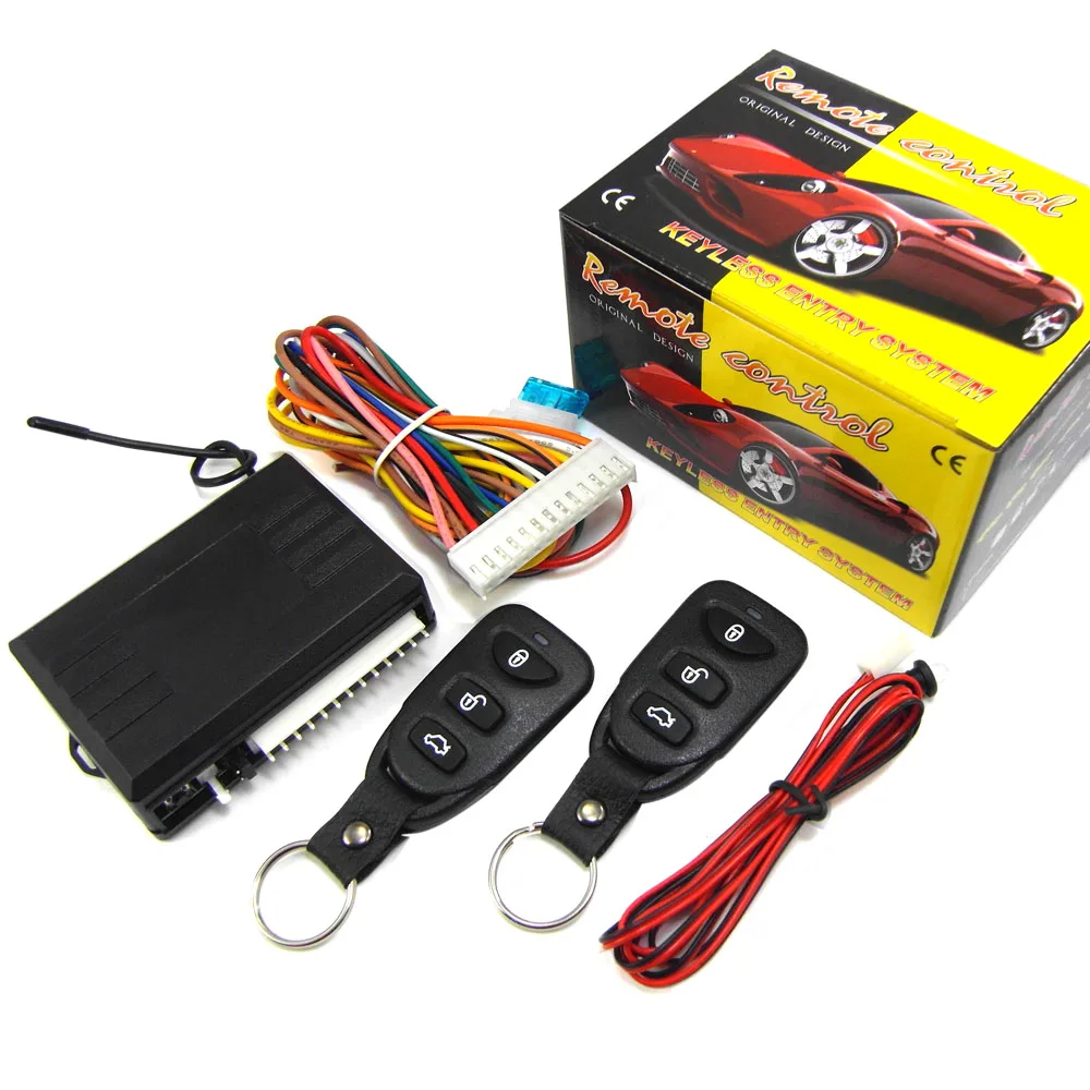 BIUYEE M6168113 Universal Vehicle Remote Central Kit Door Lock Unlock Window Up Keyless Entry System Car Burglar Alarm 433.92MHz
BIUYEE M6168113 Universal Vehicle Remote Central Kit Door Lock Unlock Window Up Keyless Entry System Car Burglar Alarm 433.92MHz