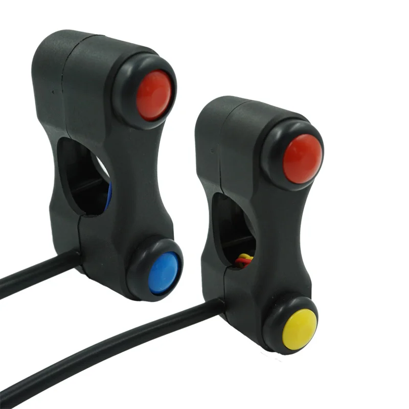 Motorcycle Switch 7/8" 22mm Handlebar Headlight Fog Light Horn ON/OFF Start & Stop 2 Button For Electric Bicycle Scooter
Motorcycle Switch 7/8" 22mm Handlebar Headlight Fog Light Horn ON/OFF Start & Stop 2 Button For Electric Bicycle Scooter