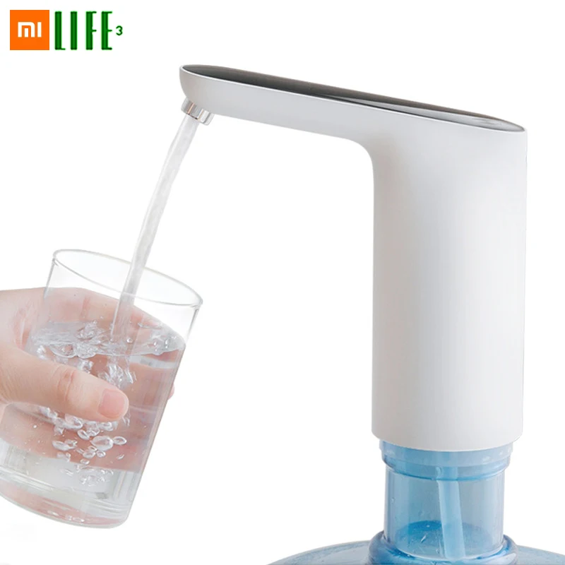 Xiaomi Mijia 3LIFE Automatic Mini Touch Switch Water Pump Wireless Rechargeable Electric Dispenser Water Pump With USB Cable
Xiaomi Mijia 3LIFE Automatic Mini Touch Switch Water Pump Wireless Rechargeable Electric Dispenser Water Pump With USB Cable
