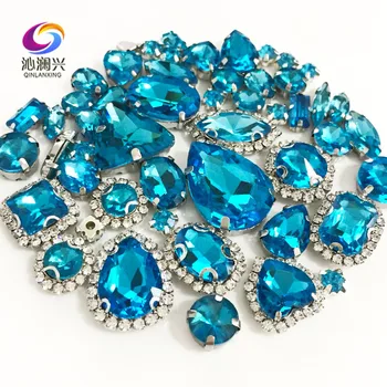 Lake blue color Mix size Crystal buckle+claw rhinestone,Silver base galss sew on stones diy/Clothing accessories 50pcs/pack
Lake blue color Mix size Crystal buckle+claw rhinestone,Silver base galss sew on stones diy/Clothing accessories 50pcs/pack