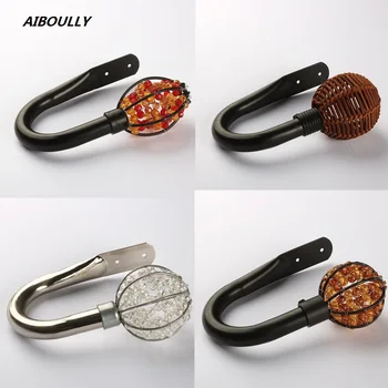 AIBOULLY 2Pcs/set Curtain Holder Window Curtain Decorative Accessories Luxury Curtain Tassel Tieback Cortina Holdbacks Holders
AIBOULLY 2Pcs/set Curtain Holder Window Curtain Decorative Accessories Luxury Curtain Tassel Tieback Cortina Holdbacks Holders