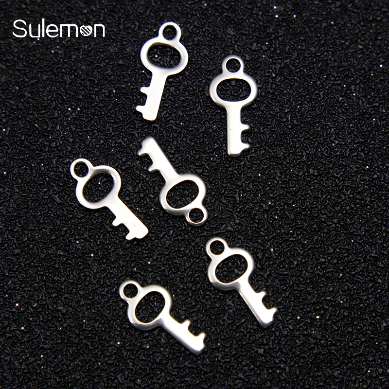 20pc/Lot 14mm Stainless Steel Key Bracelet Pendant Making Handmade Earring Parts Necklace Accessories Jewelry Findings JF26
20pc/Lot 14mm Stainless Steel Key Bracelet Pendant Making Handmade Earring Parts Necklace Accessories Jewelry Findings JF26
