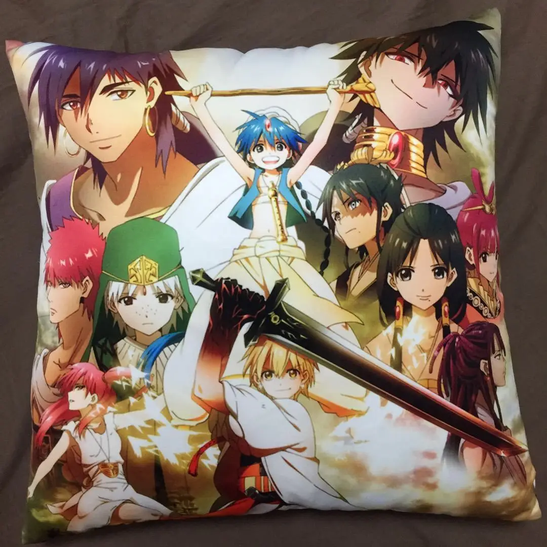 Magi the Labyrinth of Magic Two Side Pillowcases Hugging Pillow Cushion Case Cover Otaku Cosplay Gift New 089
Magi the Labyrinth of Magic Two Side Pillowcases Hugging Pillow Cushion Case Cover Otaku Cosplay Gift New 089