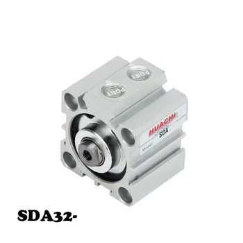 Free Shipping SDA 32mm Bore 5/10/15/20/25/30/35/40/45/50/60/70/75/80/90/100mm Manufacturers pneumatic components thin cylinder.
Free Shipping SDA 32mm Bore 5/10/15/20/25/30/35/40/45/50/60/70/75/80/90/100mm Manufacturers pneumatic components thin cylinder.