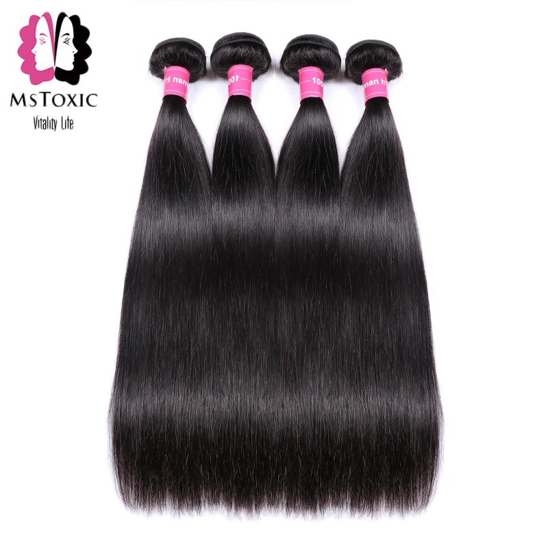 straight human hair bundles 