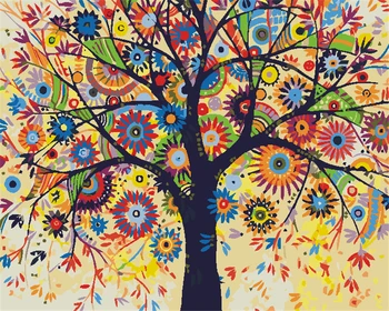 Framless Pictures Painting By Numbers Hand Painted Oil On Canvas Home Decor For Living Room Abstract Tree Wall Art 40X50CM
Framless Pictures Painting By Numbers Hand Painted Oil On Canvas Home Decor For Living Room Abstract Tree Wall Art 40X50CM