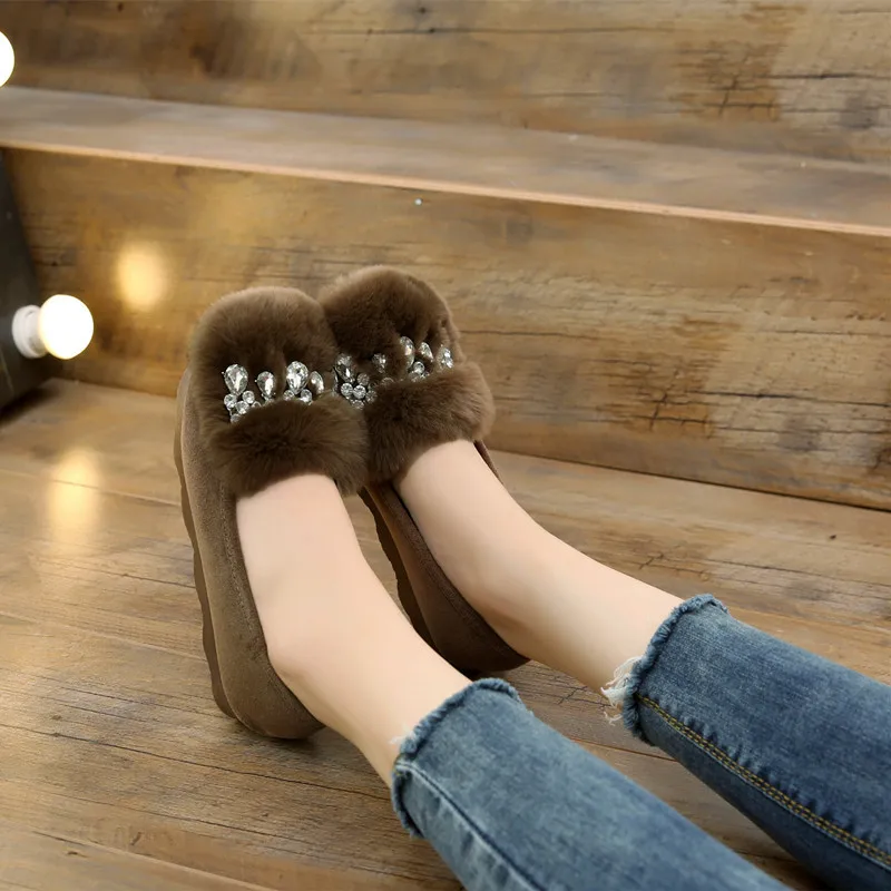 Big Size thick bottom creeper real rex rabbit hair furry moccasins comfort warm platform flats winter plush cotton shoes woman
Big Size thick bottom creeper real rex rabbit hair furry moccasins comfort warm platform flats winter plush cotton shoes woman