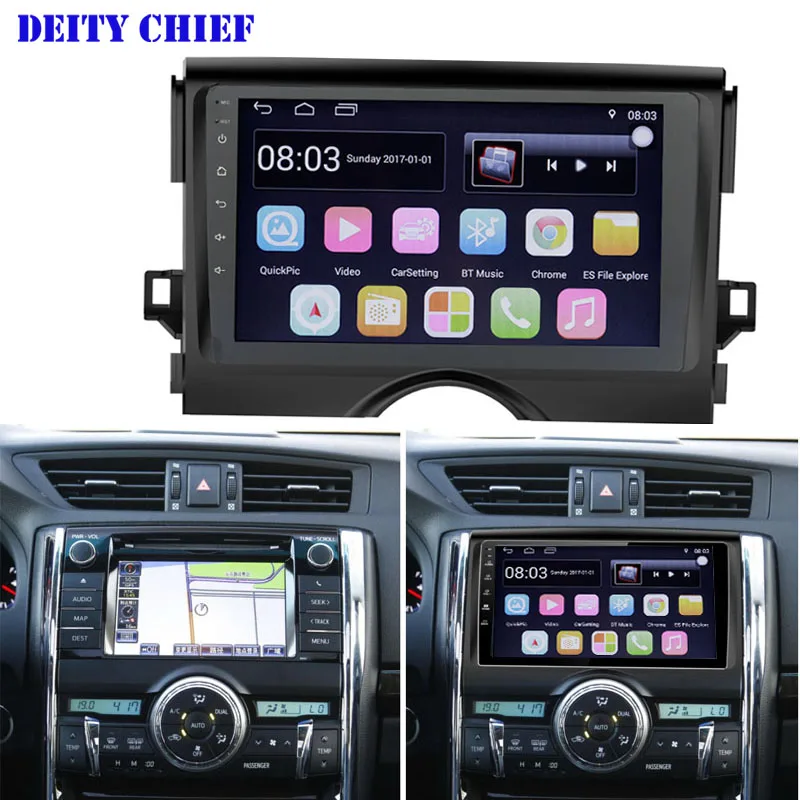 9inch Android Multimedia Player Radio For Toyota Reiz Mark x 2010 2011 2012-2017 GPS navigation
9inch Android Multimedia Player Radio For Toyota Reiz Mark x 2010 2011 2012-2017 GPS navigation