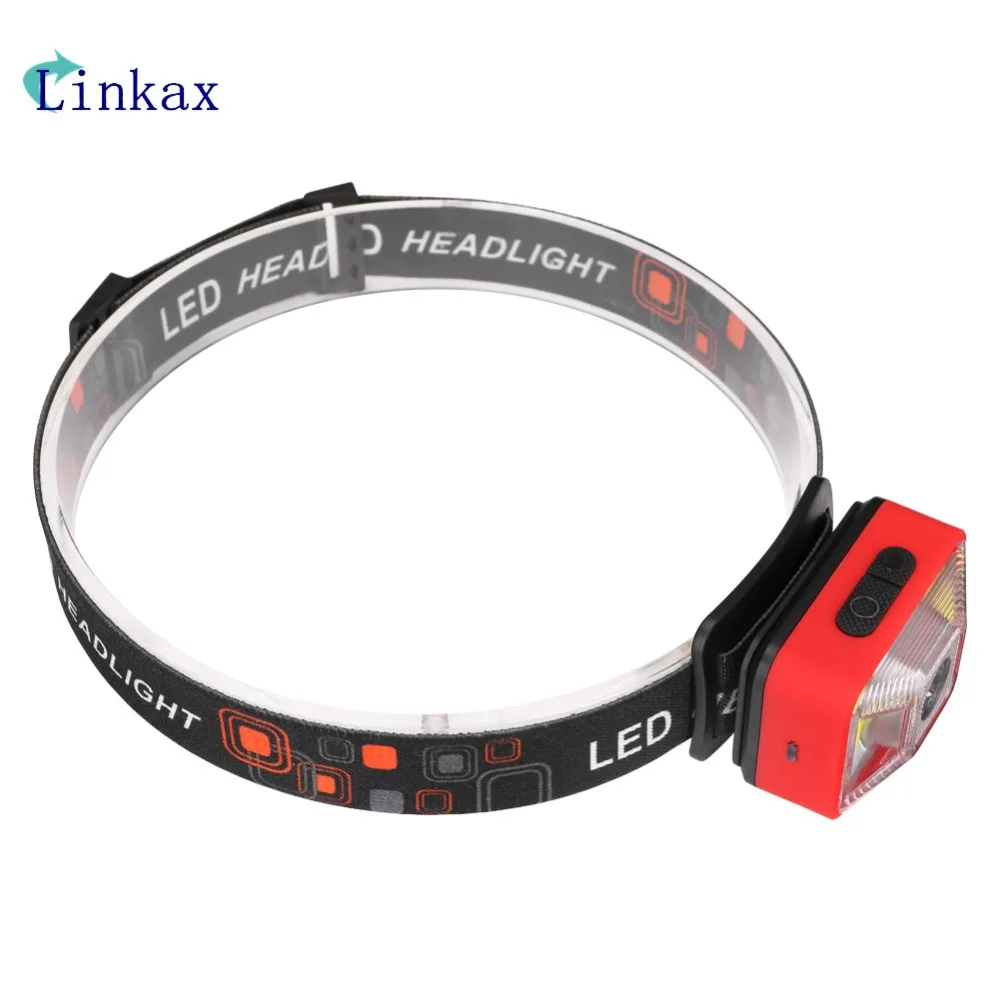 60 Degrees LED Headlamp 1*XPE +2*COB 5 mode 200 lumens Built-in rechargeable battery with USB charging cable Working Light
60 Degrees LED Headlamp 1*XPE +2*COB 5 mode 200 lumens Built-in rechargeable battery with USB charging cable Working Light