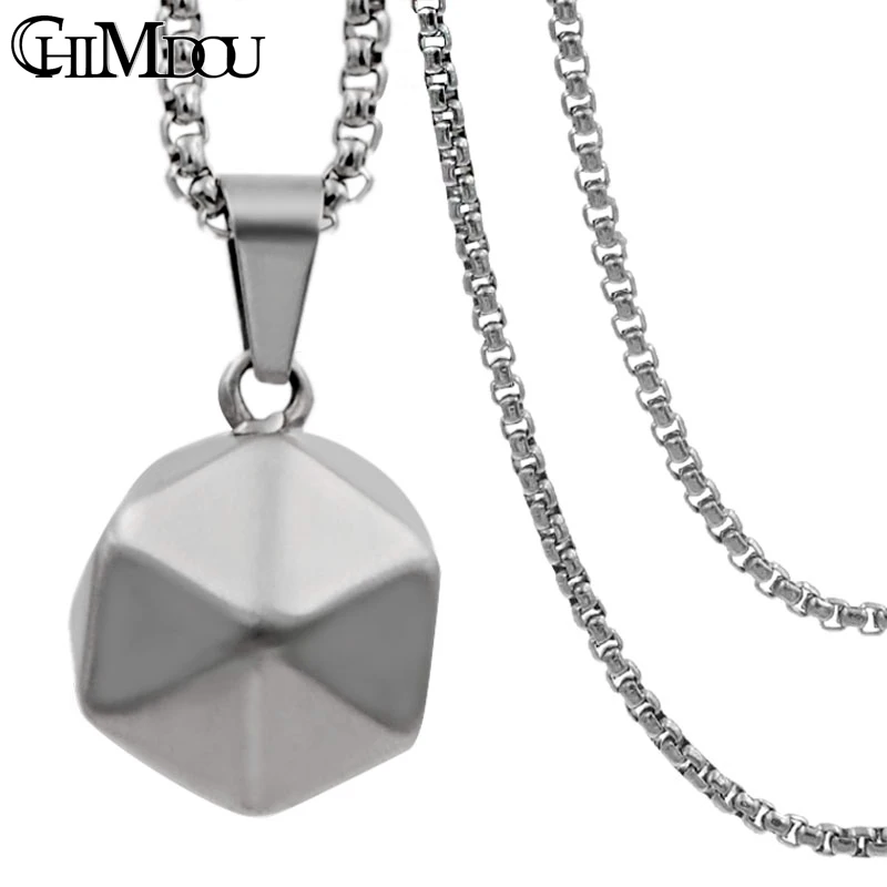 CHIMDOU NEW ARRIVAL! trendy men chain link small stainless stel irregular geometric pendant necklace AP432
CHIMDOU NEW ARRIVAL! trendy men chain link small stainless stel irregular geometric pendant necklace AP432