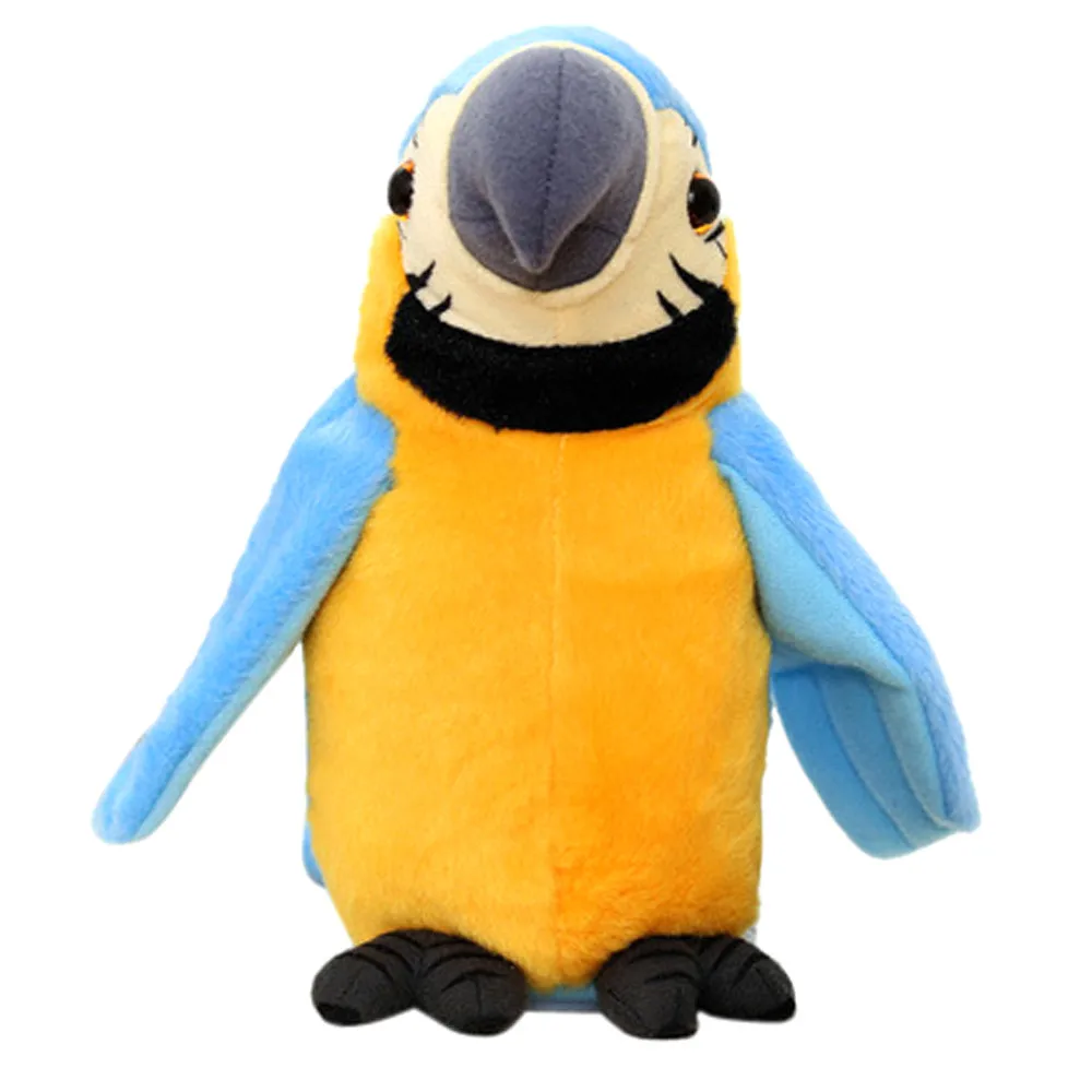 1pc Adorable Speak Talking Record Repeats Waving Wings Cute Parrot Stuffed Plush Toy 5.17
1pc Adorable Speak Talking Record Repeats Waving Wings Cute Parrot Stuffed Plush Toy 5.17