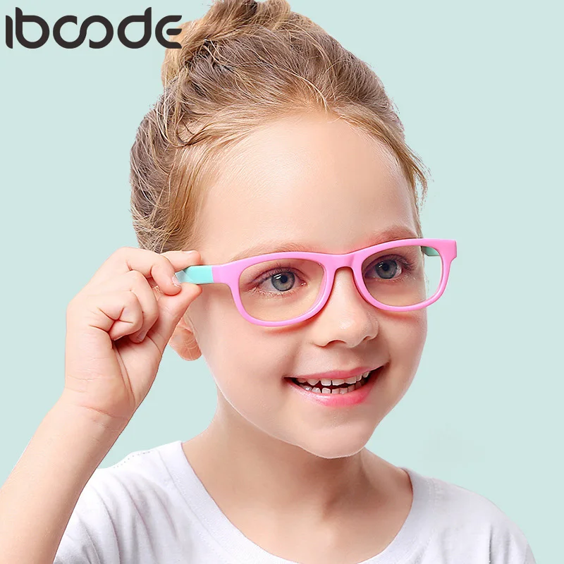iboode 2019 Anti-blue Light Glasses Boys Girls Anti-UV Children Soft Frame Computer Goggle Plain Mirror Kids Eyeglasses Eyewear
iboode 2019 Anti-blue Light Glasses Boys Girls Anti-UV Children Soft Frame Computer Goggle Plain Mirror Kids Eyeglasses Eyewear