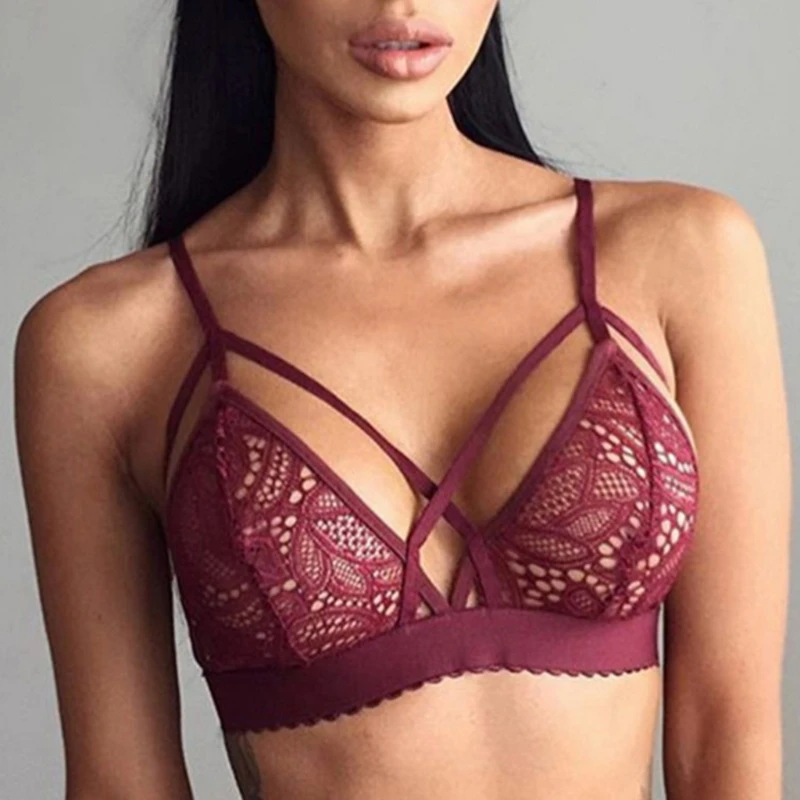Sexy Women Cross Bandage Crop Tank Top Floral Lace Bra Seamless Bralette Bustier fitness body building invisible fly bra 2019
Sexy Women Cross Bandage Crop Tank Top Floral Lace Bra Seamless Bralette Bustier fitness body building invisible fly bra 2019
