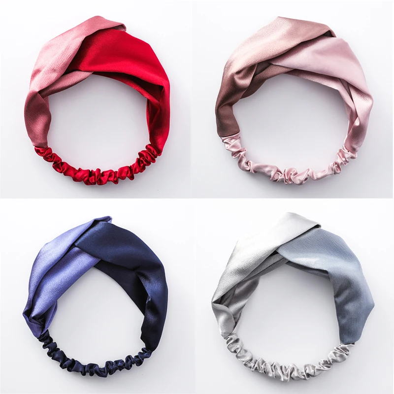 Fashion Women Faux Silk Solid Hairband Simple Elastic Hair Band Retro Cross Headbands Bandanas Satin Hair Rope Hair Accessories
Fashion Women Faux Silk Solid Hairband Simple Elastic Hair Band Retro Cross Headbands Bandanas Satin Hair Rope Hair Accessories