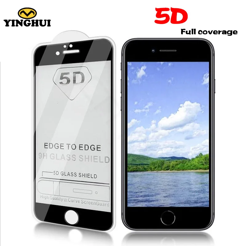 5D Tempered Glass For iPhone X Full Coverage Screen Protector Protective Film For iPhone 6 6S 7 8 Plus X Full Glue Full Adhesive
5D Tempered Glass For iPhone X Full Coverage Screen Protector Protective Film For iPhone 6 6S 7 8 Plus X Full Glue Full Adhesive