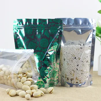 50pcs Translucent green zipper ziplock stand up bag food candy packaging bags aluminum foil small plastic pouch
50pcs Translucent green zipper ziplock stand up bag food candy packaging bags aluminum foil small plastic pouch