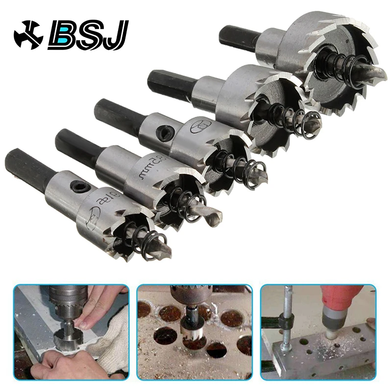 5 Pcs Carbide Tip HSS Drill Bit Saw Set Metal Wood Drilling Hole Cut Tool for Installing Locks 16/18.5/20/25/30mm hand tool sets
5 Pcs Carbide Tip HSS Drill Bit Saw Set Metal Wood Drilling Hole Cut Tool for Installing Locks 16/18.5/20/25/30mm hand tool sets