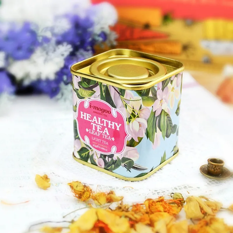 1 pcs Beautiful Flower pattern seal Tea receive box candy storage box wedding favor tin box cable organizer container household
1 pcs Beautiful Flower pattern seal Tea receive box candy storage box wedding favor tin box cable organizer container household