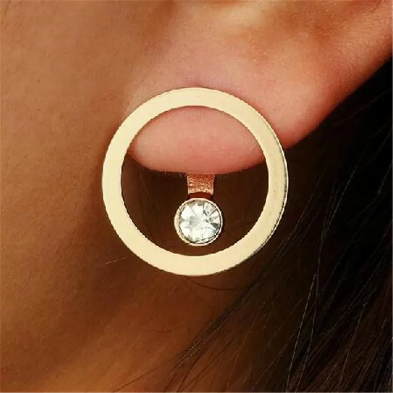 Olaru Trendy Korean Crystal Circle Stud Earrings For Woman Gold Color Ear Statement Female Punk Ethnic Jewelry Female 2019 New
Olaru Trendy Korean Crystal Circle Stud Earrings For Woman Gold Color Ear Statement Female Punk Ethnic Jewelry Female 2019 New