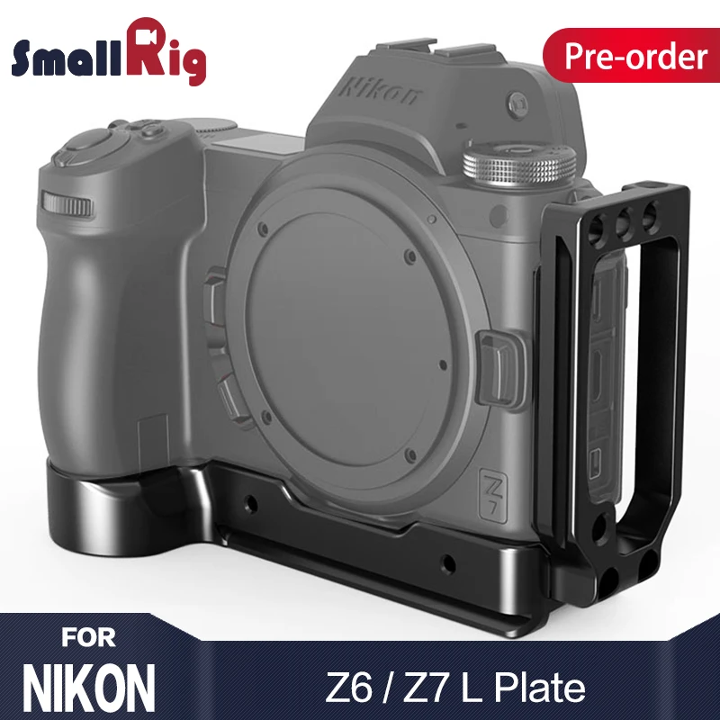 SmallRig L-Bracket for Nikon Z6 and for Nikon Z7 Camera with Arca-Type compatible dovetail plate apl2258
SmallRig L-Bracket for Nikon Z6 and for Nikon Z7 Camera with Arca-Type compatible dovetail plate apl2258