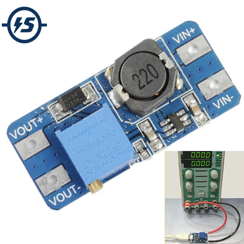 3pcs/lot DC-DC 2/24V to 5/9/12/15/18/24/28V 2A Step Up Power Module Voltage Step-up Booster Board Replace XL6009 2-24V To 5-28V
3pcs/lot DC-DC 2/24V to 5/9/12/15/18/24/28V 2A Step Up Power Module Voltage Step-up Booster Board Replace XL6009 2-24V To 5-28V