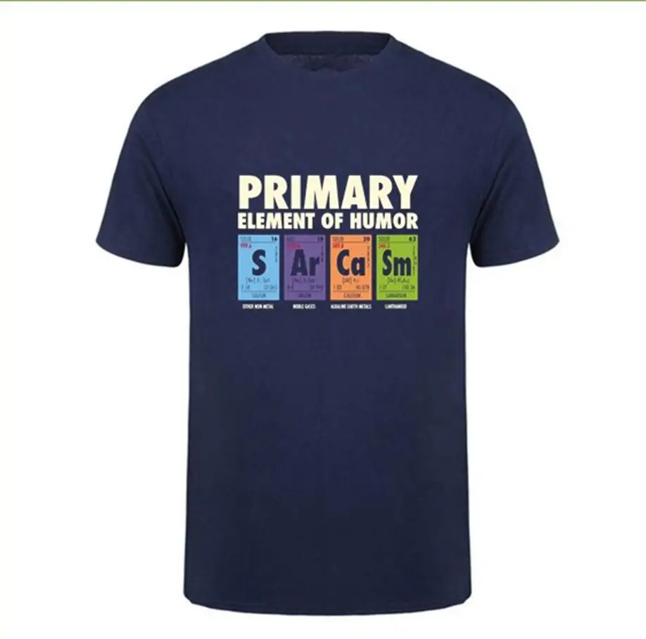 Funny 2019 Periodic Table Of Humor Man's T Shirt S Ar Ca Sm Science Sarcasm Primary Elements Chemistry Cotton Custom T-Shirt
Funny 2019 Periodic Table Of Humor Man's T Shirt S Ar Ca Sm Science Sarcasm Primary Elements Chemistry Cotton Custom T-Shirt