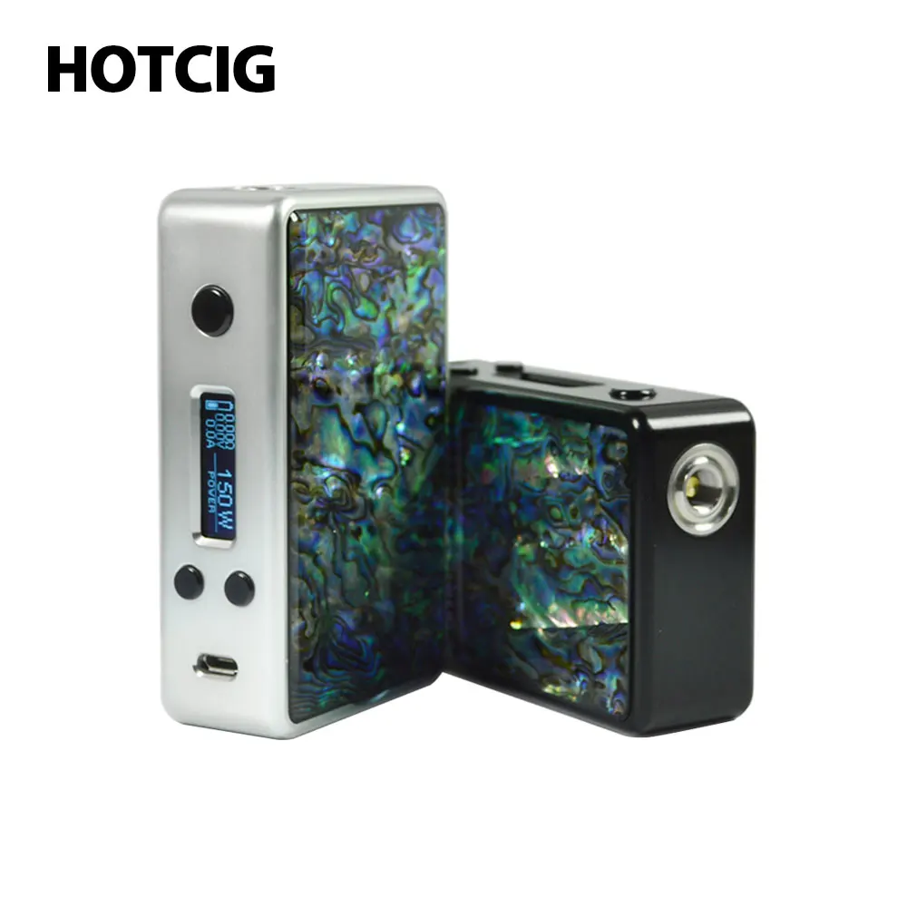 New Original 150W Hotcig R150 TC Box MOD with newest waterproof HM chip & Full-color 0.96-inch display E-cig Vape Mod No Battery
New Original 150W Hotcig R150 TC Box MOD with newest waterproof HM chip & Full-color 0.96-inch display E-cig Vape Mod No Battery