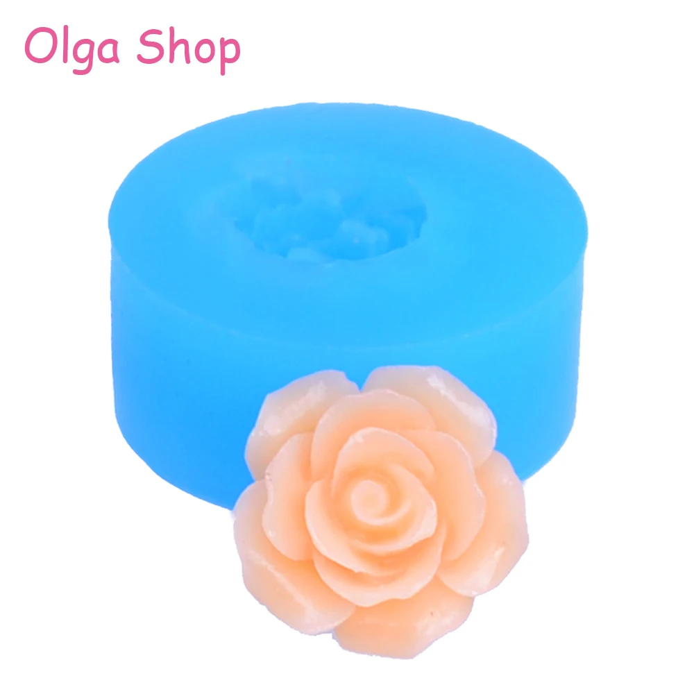 HYL006 13.3mm Flower / Rose Silicone Mold - Fondant, Cake Decoration, Miniature Food, Gum Paste, Candy, Resin Jewelry, Chocolate
HYL006 13.3mm Flower / Rose Silicone Mold - Fondant, Cake Decoration, Miniature Food, Gum Paste, Candy, Resin Jewelry, Chocolate