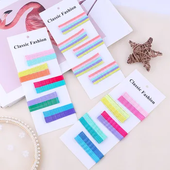 50pcs 6cm Hair Clip for Hair Clips Wave Flat Curved Hairpin Styling Metal Barrette Rainbow Color Bobby Pins for Women Girls
50pcs 6cm Hair Clip for Hair Clips Wave Flat Curved Hairpin Styling Metal Barrette Rainbow Color Bobby Pins for Women Girls