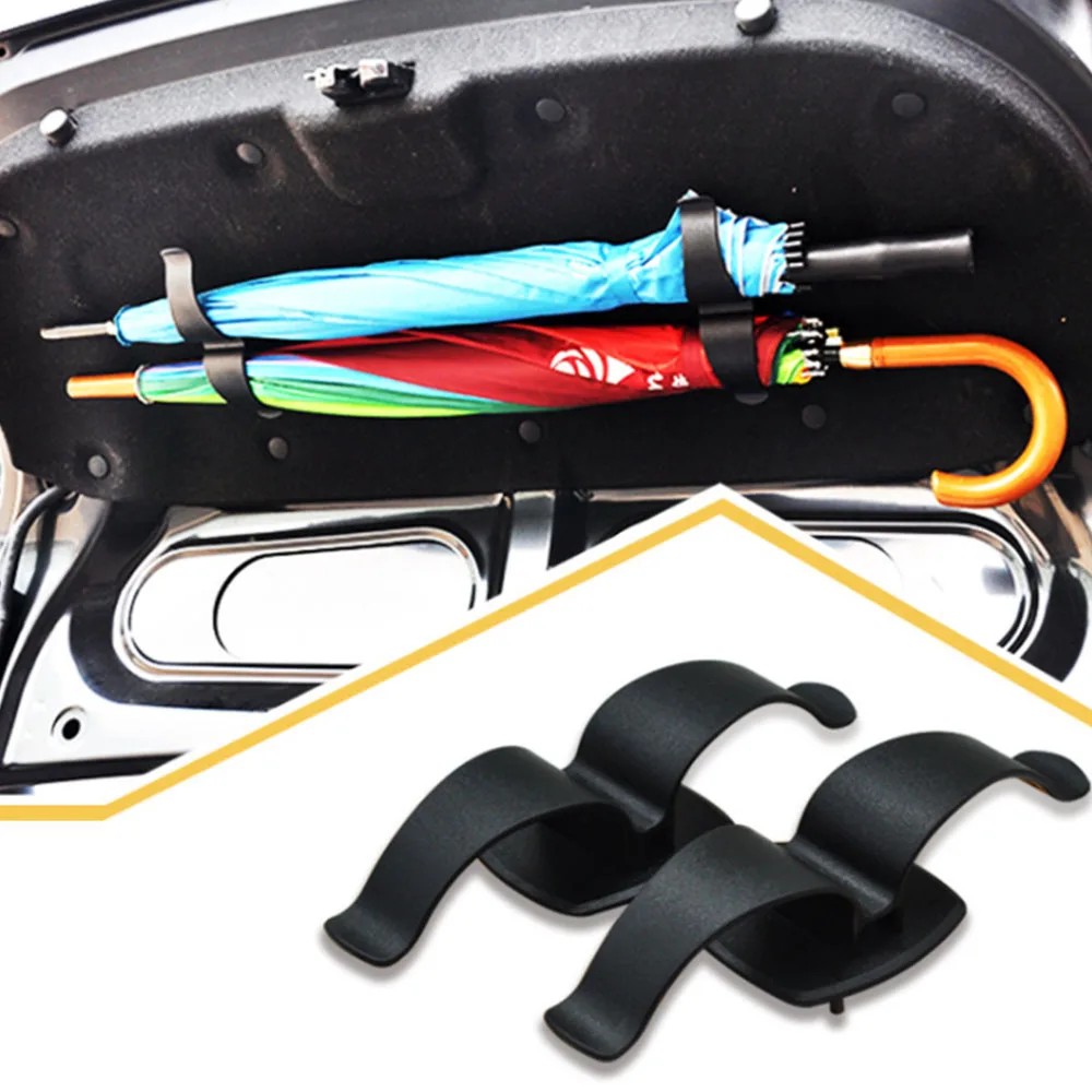 Car Trunk Mounting Double Bracket Umbrella Holder Rack Clip Hook Multifunctional Auto Interior Fastener Organiser Vehicle Fit
Car Trunk Mounting Double Bracket Umbrella Holder Rack Clip Hook Multifunctional Auto Interior Fastener Organiser Vehicle Fit