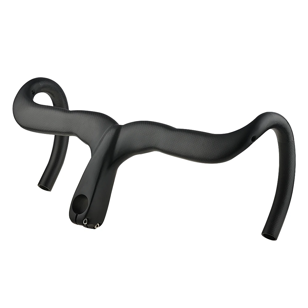 Bike Carbon Road Handlebar 3K Matte Bicycle Handle bar Ultra light Integrated Handlebars and Stem Carbon Handlebar
Bike Carbon Road Handlebar 3K Matte Bicycle Handle bar Ultra light Integrated Handlebars and Stem Carbon Handlebar