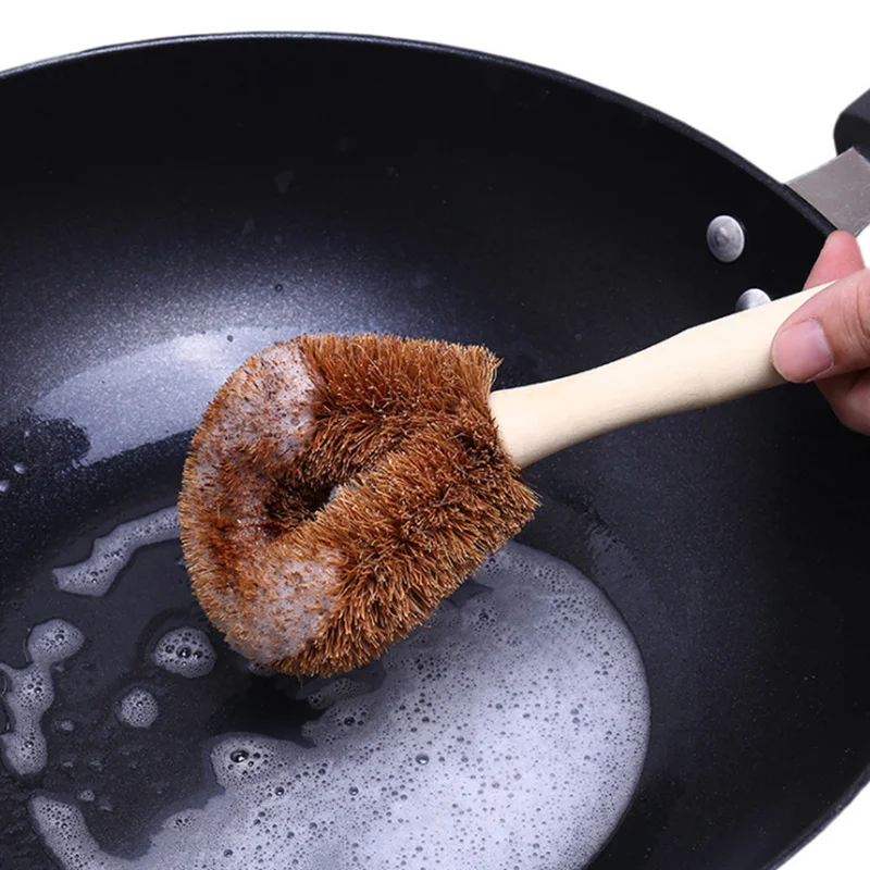 Hot Sale Coconut Oil Pot Natural Brown Non-stick Long Handle Brush Dish Brush Wash Oil Cleaning Brush Can Hang Type Bath Brush
Hot Sale Coconut Oil Pot Natural Brown Non-stick Long Handle Brush Dish Brush Wash Oil Cleaning Brush Can Hang Type Bath Brush