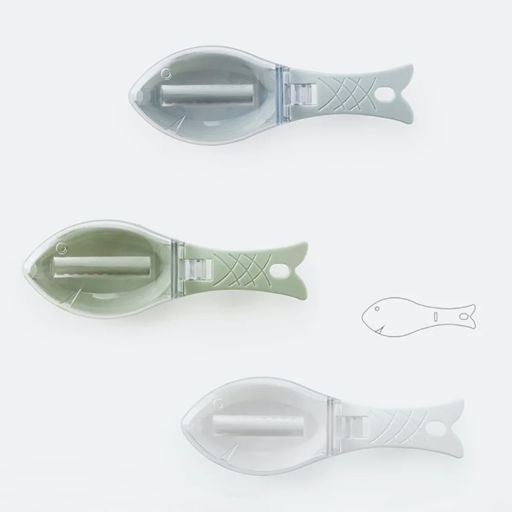 Fish-Shaped Multifunctional Fish Clean Scales with Cover Fish Skin Brush Scraping Creative Fish Scaler Kitchen Cooking Tools
Fish-Shaped Multifunctional Fish Clean Scales with Cover Fish Skin Brush Scraping Creative Fish Scaler Kitchen Cooking Tools