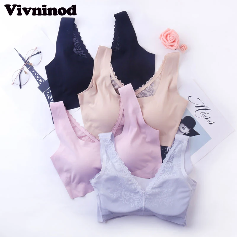 Harness Underwear Vest Bra Seamless Glossy Modal Bra Ultra Thin Removable Padded Comfort Home Bra No Rims Sleeping Vest Bra 95BC
Harness Underwear Vest Bra Seamless Glossy Modal Bra Ultra Thin Removable Padded Comfort Home Bra No Rims Sleeping Vest Bra 95BC