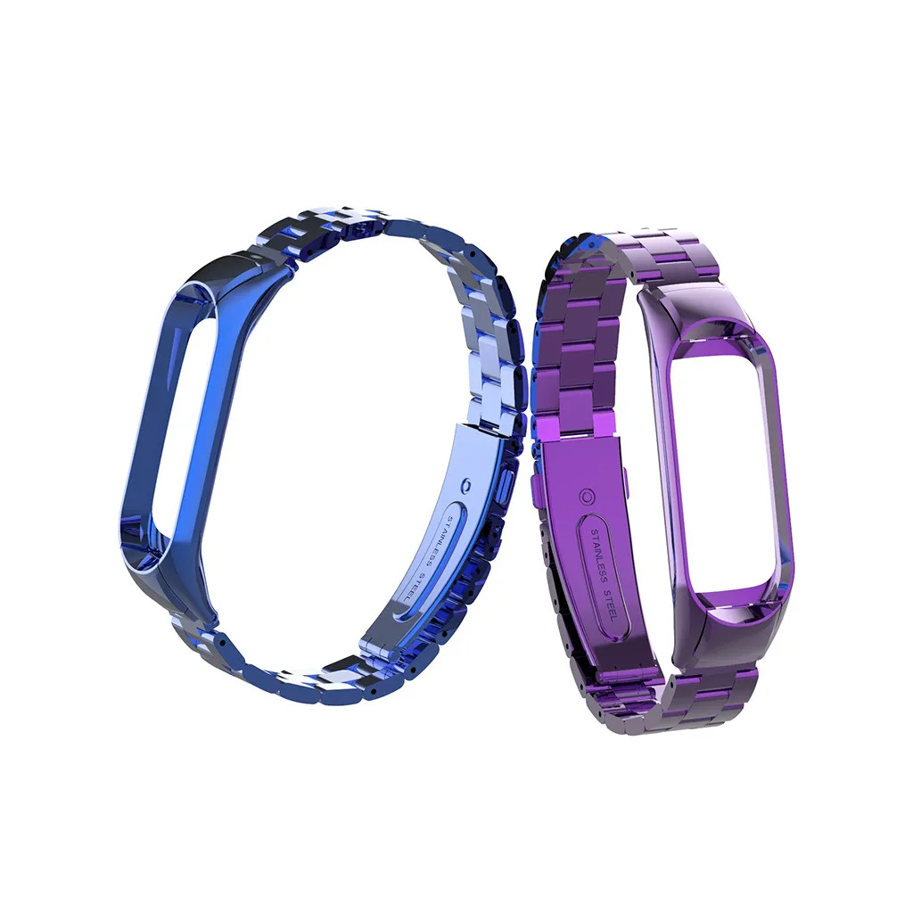 Stainless Steel bracelet For Xiaomi Mi Band 3 Watch Bracelet Straps Luxury Stainless Steel Wrist Strap Metal Wristband l1210#2
Stainless Steel bracelet For Xiaomi Mi Band 3 Watch Bracelet Straps Luxury Stainless Steel Wrist Strap Metal Wristband l1210#2