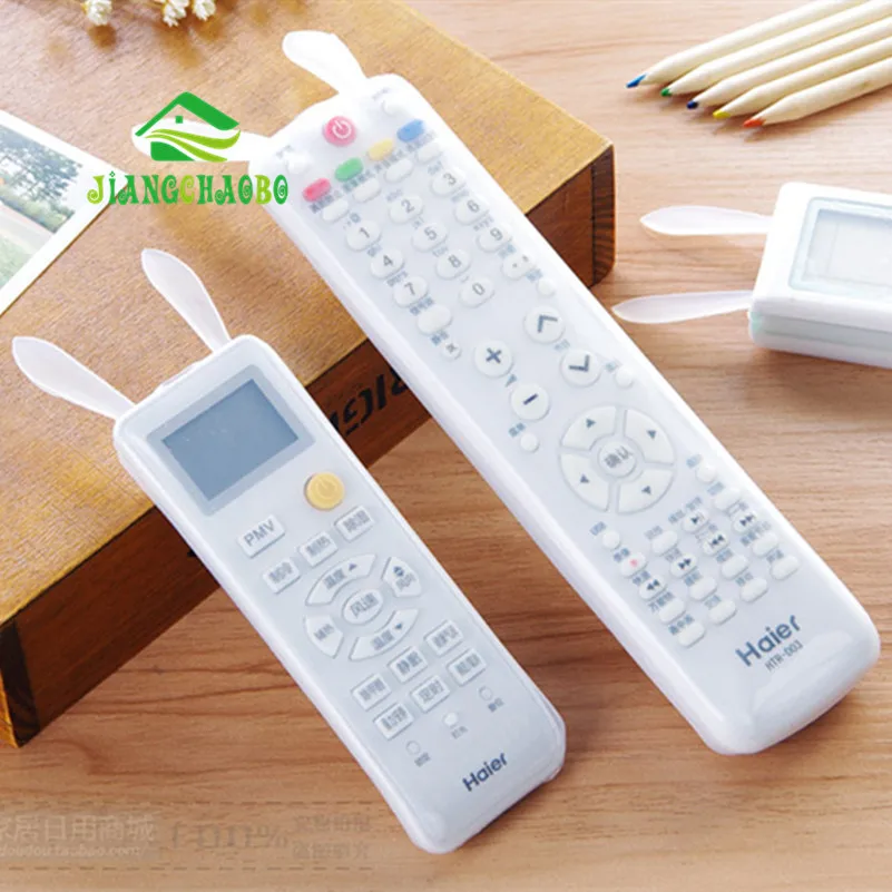 Cute Rabbit Remote Control Sets Air Conditioning TV Remote Control Dust Cover Dust Cover Transparent Silicone Protective Cover
Cute Rabbit Remote Control Sets Air Conditioning TV Remote Control Dust Cover Dust Cover Transparent Silicone Protective Cover