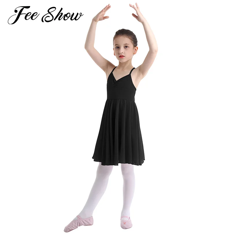 Kids Girls Chiffon Ballet Dress Dance Costume Ballerina Ballet Tutu Dresses Gymnastics Leotard for Girls Stage Performance Wear
Kids Girls Chiffon Ballet Dress Dance Costume Ballerina Ballet Tutu Dresses Gymnastics Leotard for Girls Stage Performance Wear