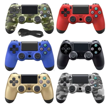 Wired Gamepads for Sony PS4 Joystick PS3 Controllers Windows PC Joystick Wired ps4 With USB Cable Wired PC+Metal New Gamepad
Wired Gamepads for Sony PS4 Joystick PS3 Controllers Windows PC Joystick Wired ps4 With USB Cable Wired PC+Metal New Gamepad