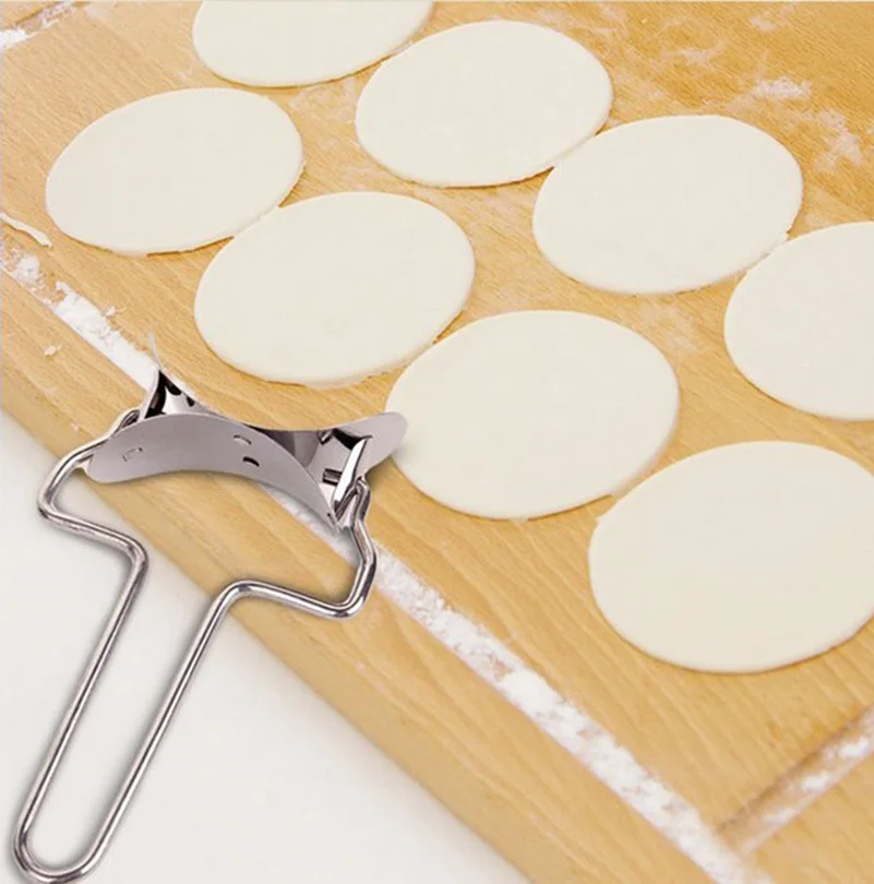 Stainless Steel Dough Press Dumpling Maker Mould Pie Ravioli Cooking Pastry Tools Circle DIY Dumpling Mould Round Shape Cutter x
Stainless Steel Dough Press Dumpling Maker Mould Pie Ravioli Cooking Pastry Tools Circle DIY Dumpling Mould Round Shape Cutter x