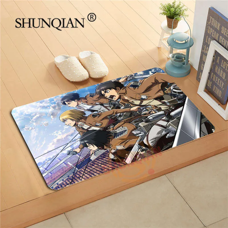 Attack On Titan Doormat Custom Your Mats Print slip-resistant Door Mat Floor Bedroom Living Room Rugs 40x60cm 50x80cm
Attack On Titan Doormat Custom Your Mats Print slip-resistant Door Mat Floor Bedroom Living Room Rugs 40x60cm 50x80cm