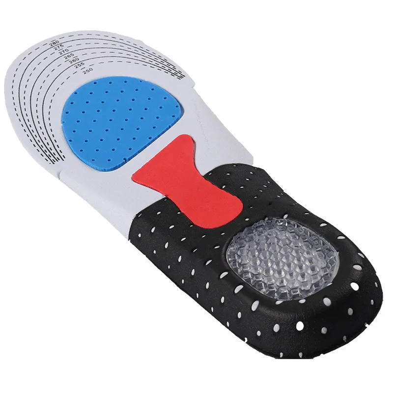 New Arrival 2 Pairs Foot Silicone Gel Insoles Pads Orthotic Arch Support Shoes Pads